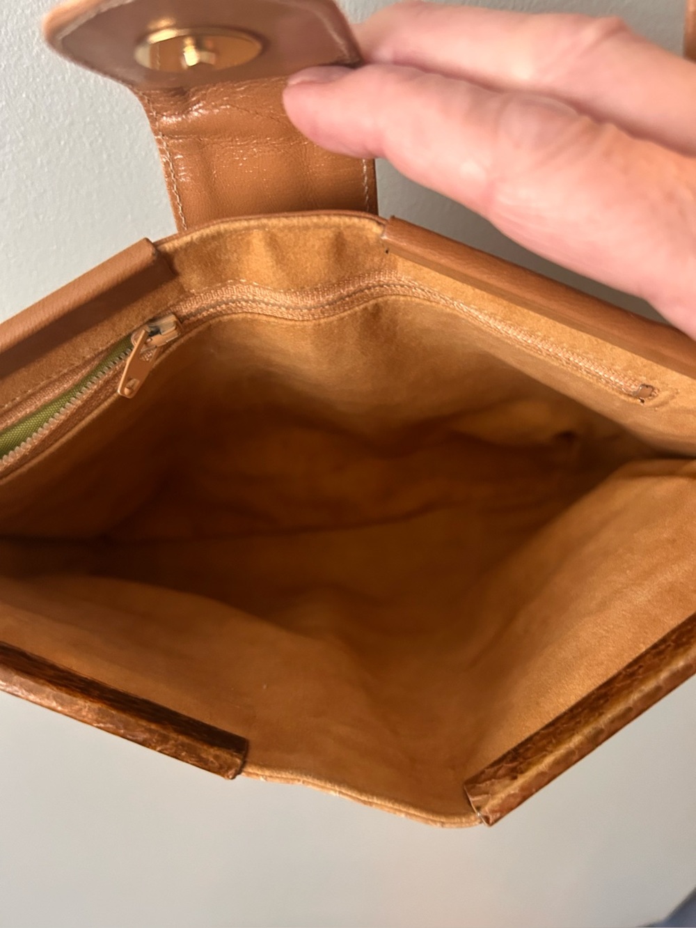 Vintage 70s snakeskin purse - Picture 5 of 16